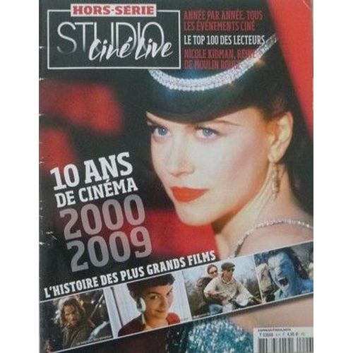 Studio Cine Live Hors Serie 10 Ans De Cinema 2000-2009