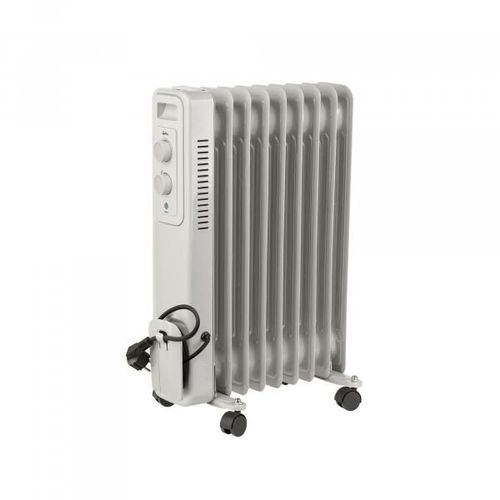 Radiateur à huile Jata 2000w 9 éléments blanc