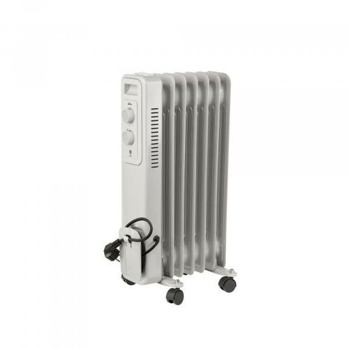 Radiateur à huile Jata 1500w 7 éléments blanc