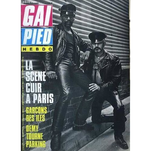 Gai Pied Hebdo N° 162 Du 23 Au 29 Mars 1985 : La Scène Cuir À Paris - Garçons Des Îles - Jacques Demy Tourne Parking