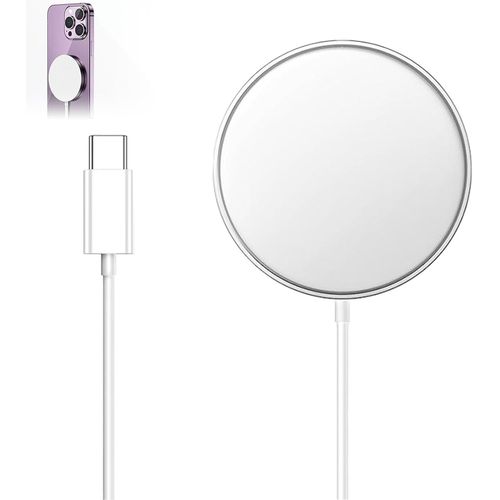 Eryi-Chargeur - Chargeur Magnétique Chargeur Induction Rapide, 20w Câble De Charge Magnétique Type-C (1m). Pour Iphone 15/15 Pro/[1751]