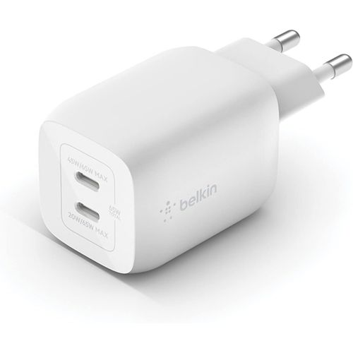 Eryi-Chargeur Secteur Double Port Usb-C 65 W, Chargeur Rapide Power Delivery 3.0 Avec Technologie Gan Pour Iphone 16, Iphone 15, [329]