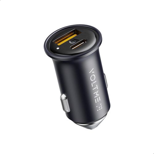 Eryi-Chargeur Voiture Allume Cigare Usb C Rapide 30w Bleu 2-Port, Prise Allume Cigare 12v Pd&qc3.0 Adaptateur Cigare Usb C Pour I[1150]