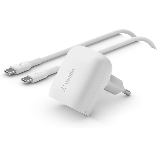 Eryi-Chargeur Secteur Usb-C Power Delivery 20 W (Certification Usb-C Pd 3.1 Pps, Recharge Rapide, Design Compact, Pour Iphone 15,[1237]