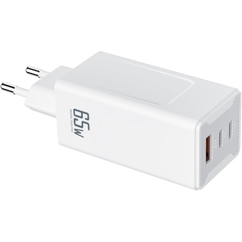 Eryi-Chargeur Usb-C Gan 65w, 3 Ports Pd Rapide - Chargeur Compact Usb-C Pour Macbook Pro/Air, Iphone 16/15/14, Ipad Pro/Air, Gala[584]