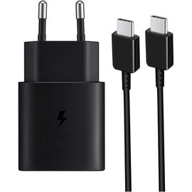 Eryi-Chargeur Rapide Usb C 25 W Super Rapide - Chargeur Usb C Avec Câble Usb C De 1,5 M Compatible Avec Galaxy S22, S22+, S21 Ult[1001]