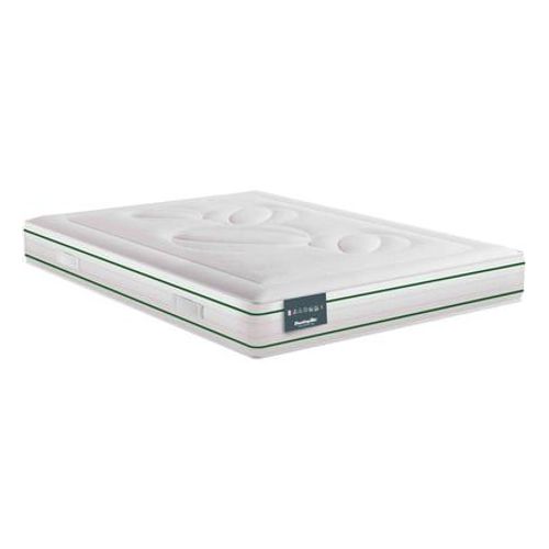 Dunlopillo - Matelas 100% Latex Naturel Ferme, 22cm Hortense  - Blanc