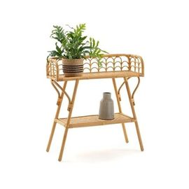La Redoute Intérieurs - Console Vintage Canne De Rotin, Malu  - Naturel