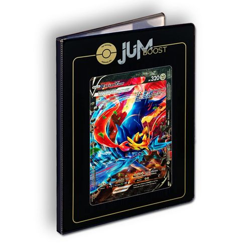 Zacian V-Union - Jumbo - Jumboost X Epée Et Bouclier 9 Évolution Céleste - Portfolio A4 - Rangement 180 Cartes