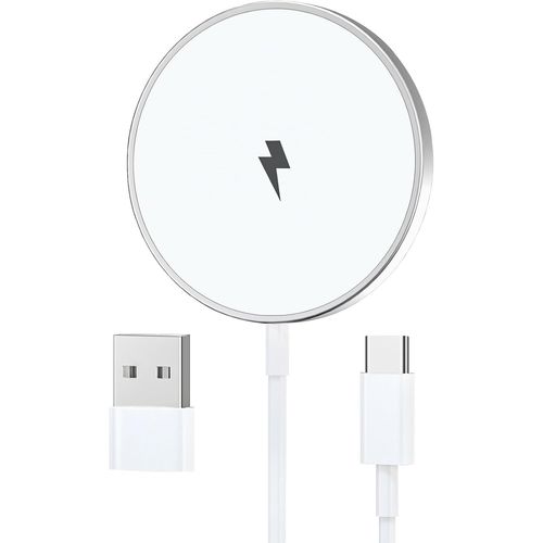Eryi-Chargeur Induction Iphone 2m, 15w Chargeur Mag-Safe Pour Apple Iphone 16/16 Pro/15 Pro Max/15 Plus/15/14/14 Plus/13/12 Mini,[1692]