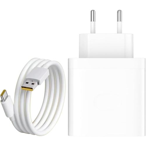 Eryi-Chargeur Rapide 80 W Avec Câble Usb-C 1 M Supervooc Charge Pour Compatible Avec Oppo Reno10pro Findx6 Chargeur De Téléphone [1682]