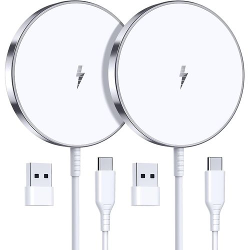 Eryi-Paquet De 2 Chargeur Induction Iphone, Magnétique Chargeur Induction Fil Pour Iphone 16 Pro Max/16 Pro/16 Plus/16/15/14/13/1[3150]