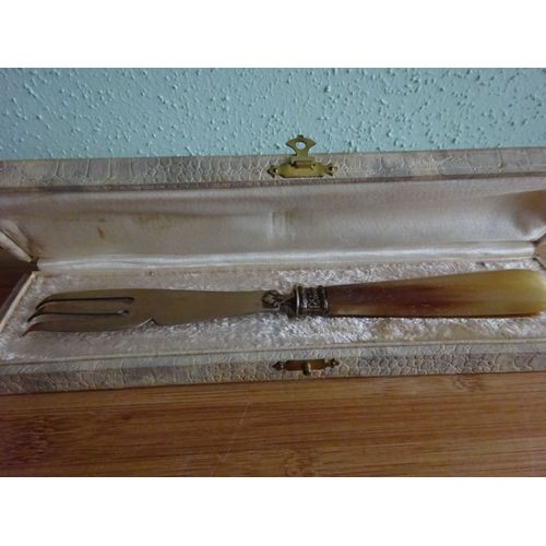 Ancienne Fourchette De Service A Poisson