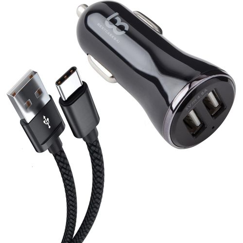 Eryi-Chargeur De Voiture Rapide Pour Samsung A13 5g A53 5g A33 5g A23 5g Chargeur De Voiture 2 Ports Usb Adaptateur De Voiture Ch[4095]