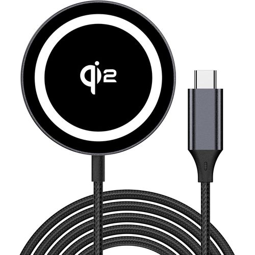 Eryi-Mag-Safe Chargeur Induction Magnétique, Chargeur Sans Fil Pour Iphone 16 Pro Max/16 Plus/16/15 14 13 12 Série/Air-Pods Pro 3[4110]