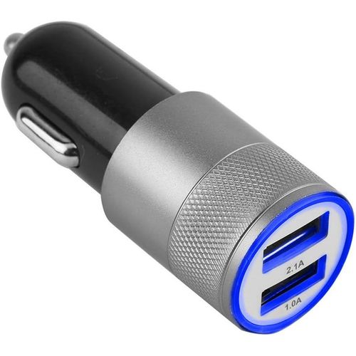 Eryi-Chargeur Allume-Cigare 5v/4.8a/24w Voiture/Camion Double Port Usb Pour Tablette Pour Smartphone Iphone 16/15/14/13/12/11/X/X[2357]