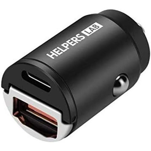 Eryi-Chargeur De Voiture Mini Rapide Usb C Chargeur Électrique Pour Iphone 12 11 Pro Max/Xs Max/Xr/Xs/X Ipad Pro 2018, Et Avec Qc[4123]