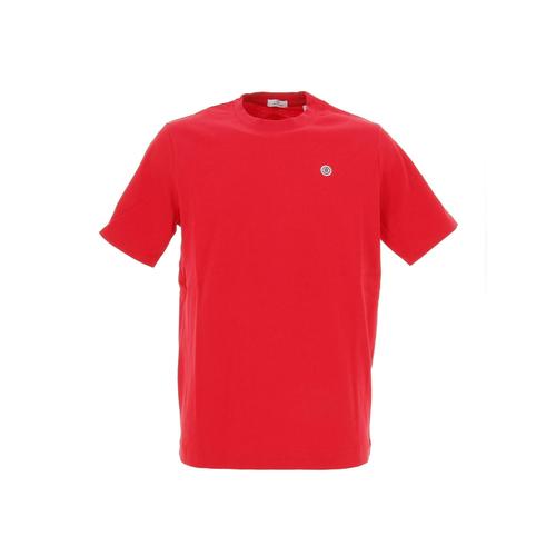 Tee Shirt Manches Courtes Serge Blanco Tee Shirt Tsc1265p Rouge Brique