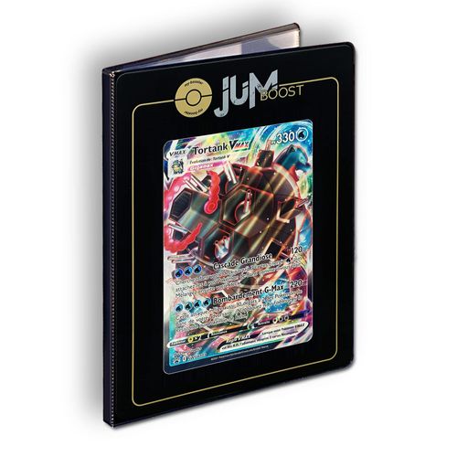 Tortank Vmax Swsh103 - Full Art - Jumbo - Jumboost X Epée Et Bouclier 5 Styles De Combat - Portfolio A4 - Rangement 180 Cartes