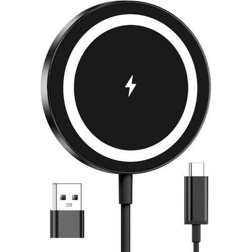 Eryi-Chargeur Magnétique Mag-Safe, Chargeur Sans Fil Pour Iphone 16, Chargeur Induction Rapide Pour Iphone 15/15 Pro/15 Pro Max/1[2017]