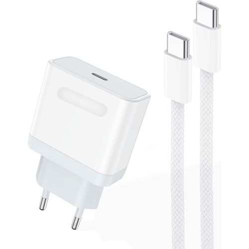 Eryi-Chargeur Rapide Pour Iphone 15 16 [Certifié Mfi] 20w Usb C Rapide Chargeur Usb C Avec 1m Câble Prise Mural Type C Alimentati[2672]