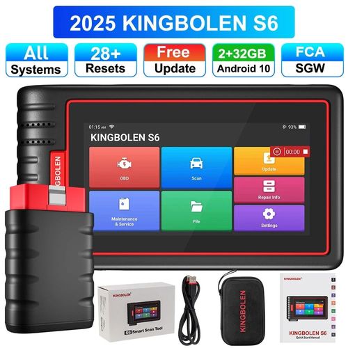 Scanner Automobile Obd Kingbolen S6 Bluetooth Outils De Diagnostic De Voiture 28 Fonctions De Service
