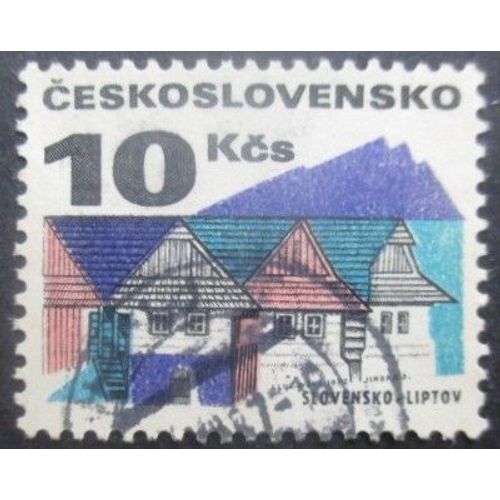 Tchecoslovaquie N°1922a Fluo Oblitéré