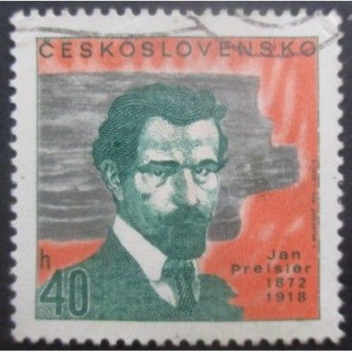 Tchecoslovaquie N°1929 J. Preisker Oblitéré