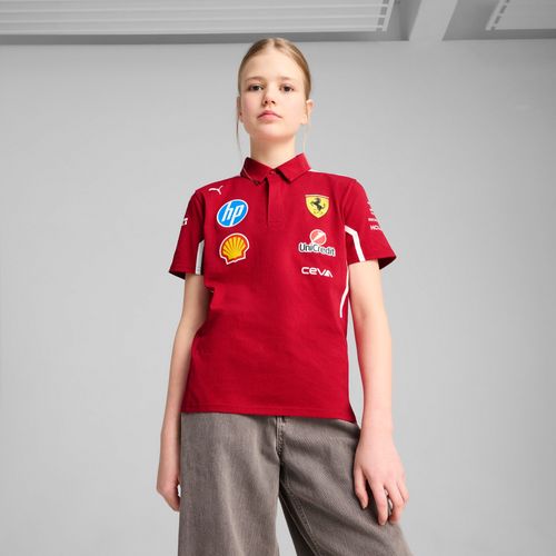Polo Team Scuderia Ferrari Hp 2025 Enfant Et Adolescent