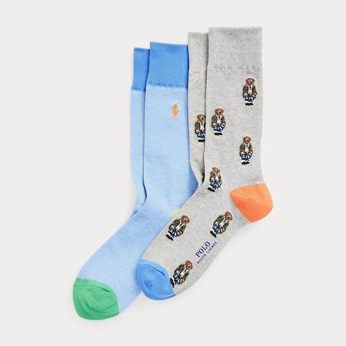 2 Paires De Chaussettes Hautes Polo Bear