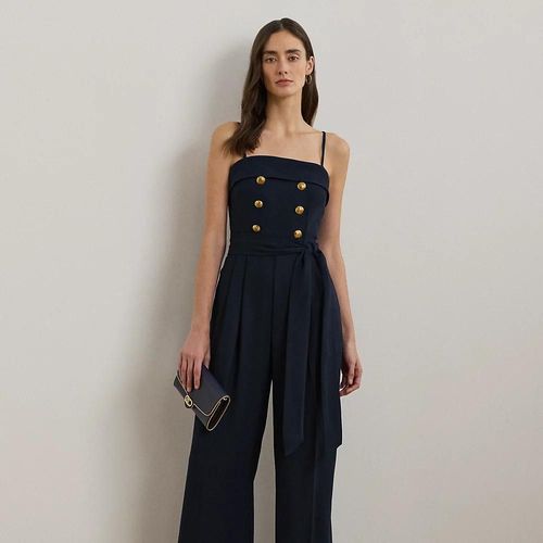 Combinaison Bustier En Crêpe Et Satin