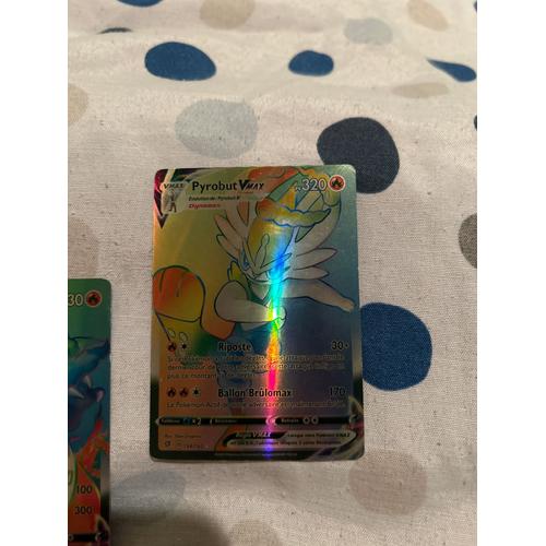 Carte Pokémon Pyrobut Vmax 194/192