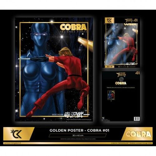 Golden Poster Cobra - Cobra & Armanoid 40x30cm