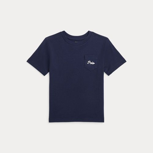 T-Shirt À Poche Motif Chiot Jersey Coton