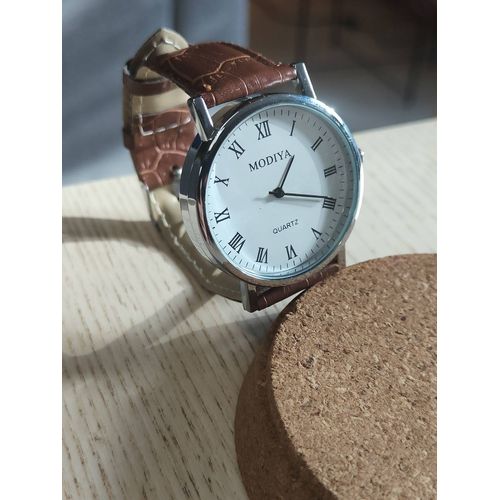 Montre Vintage/Classique Homme Marron/Noir
