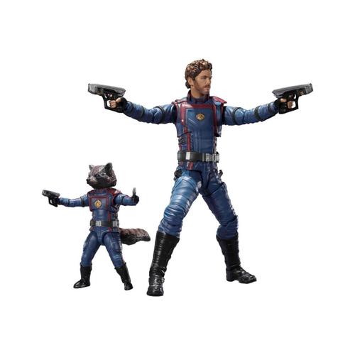 Gotg 3 - Star-Lord & Rocket Raccoon - Figurine S.H. Figuarts 6-15cm