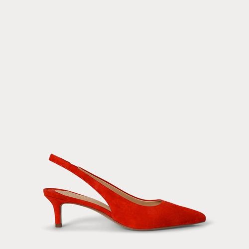 Escarpins Lolah Ii Bride Arrière En Daim