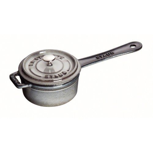 Staub Fonte - 1241018 - Casserolette - Gris Graphite - 10 Cm