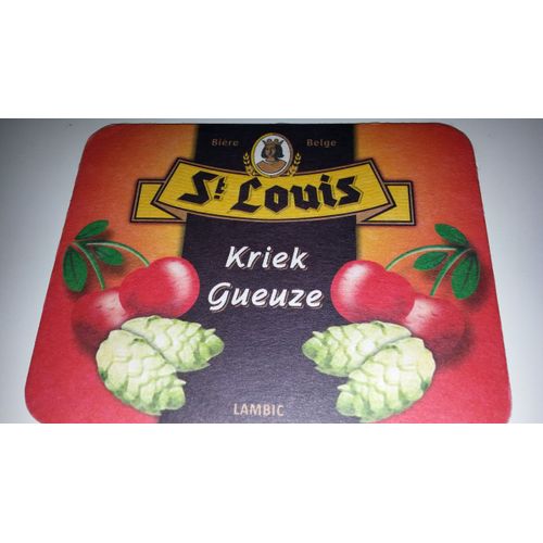 Sous-Bock Bière St Louis Kriek Gueuze