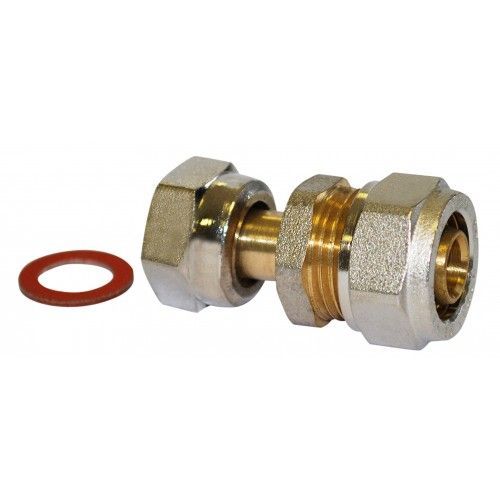 Union femelle à compression pour tube multicouche - F15x21 - écrou libre - diam 20 mm BOUTTÉ