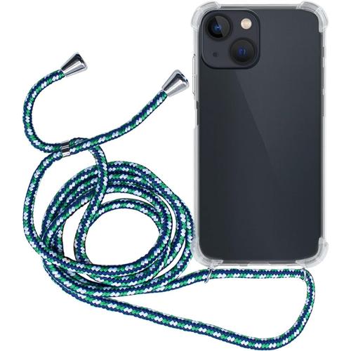 Coque Cordon iPhone 13 Pro Max, Antichoc avec Lanière Tour de Cou