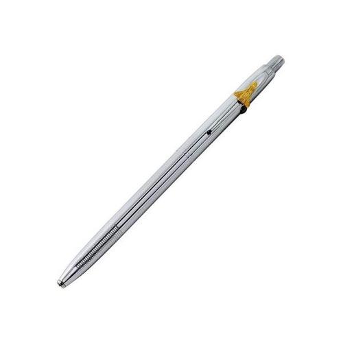 Stylo À Bille - Chrome - Encre Noire - Pointe Moyenne - Rétractable - Fisher Space Pen