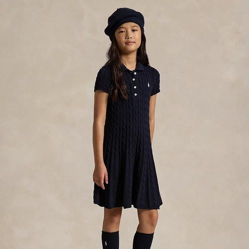 Robe-Pull Polo En Coton Torsadé
