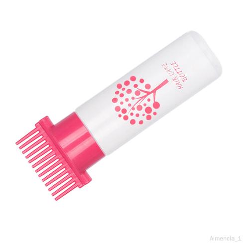 Bouteille Applicateur De Peigne De Racines 180ml, Bouteille De Teinture Rose