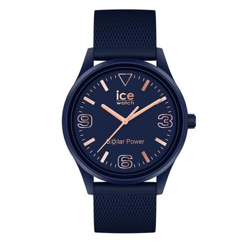 Ice Watch Analogique 'ice Solar Power - Casual Blue Rg' Bleu Pour Hommes 020606