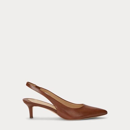 Escarpins Lolah Bride Arrière Cuir Tanné