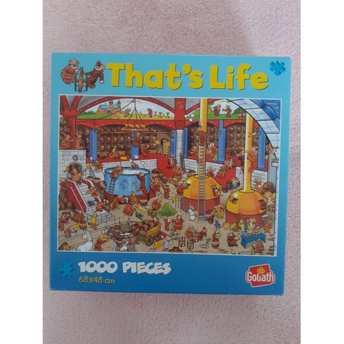 Puzzle 1000 pièces That's life Goliath