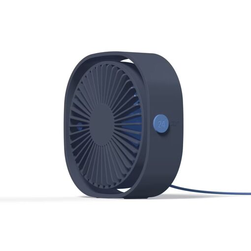 Ventilateur USB bleu, mini ventilateur, silencieux, portable, USB, ...