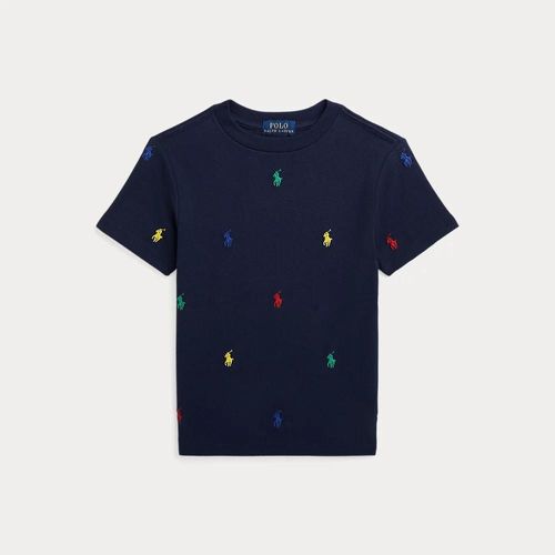 T-Shirt Poney Polo En Coton Piqué