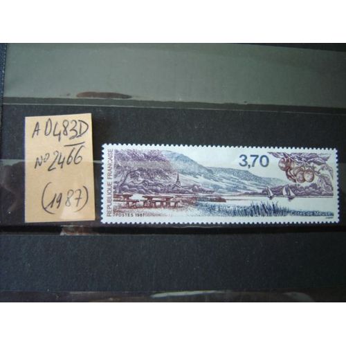 Ad 483 D // Timbre France Neuf 1987*N° 2466 "Côtes De Meuse